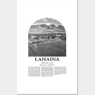 Lahaina Poster Inspired Newspaper Posters and Art